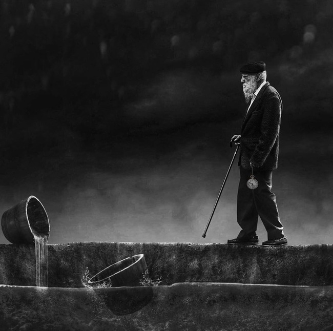 BnW Elder Men from Instagram